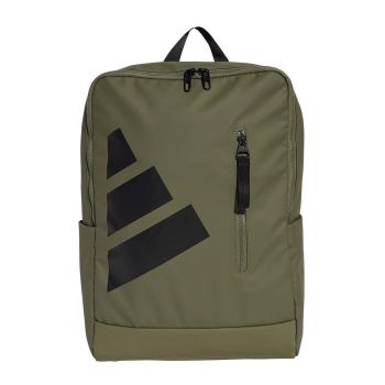 Rucsac cu imprimeu logo - Negru/Kaki