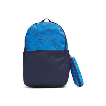 Rucsac cu imprimeu logo unisex Essential - Albastru royal/Bleumarin