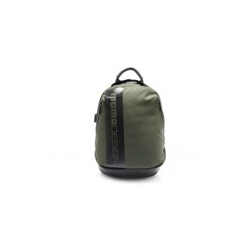 Rucsac cu imprimeu logo Voron Lux - Negru/Kaki