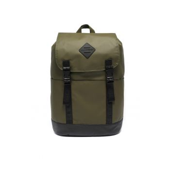 Rucsac de piele ecologica - Kaki
