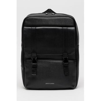 Rucsac de piele ecologica - Negru