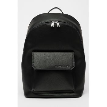 Rucsac de piele ecologica - Negru