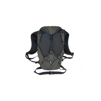 Rucsac din material textil cu bretele ajustabile - Negru