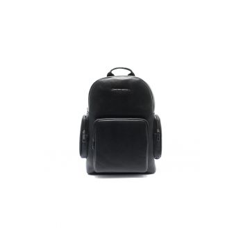 Rucsac din piele ecologica Axton Prime - Negru