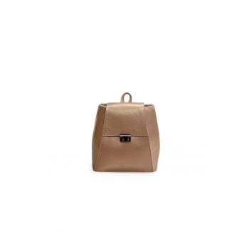 Rucsac Mic Aamina -  piele gri - 2 1 - Roz