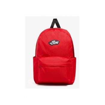 Rucsac  Old Skool Grom - rosu - 41x27x12cm - cu selki reglabile si compartiment pentru laptop