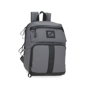 Rucsac pentru laptop cu port USB - Gri inchis