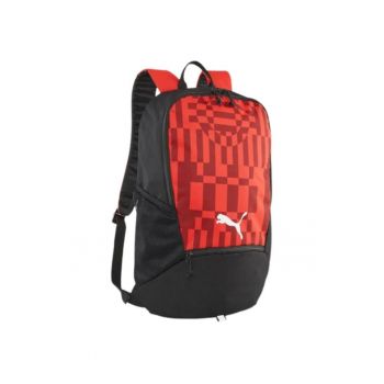 Rucsac -  Poliester - 47x32x10 cm - Rosu/negru