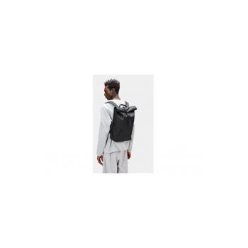 Rucsac  Rolltop W3 13320 - negru - material plastic