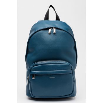 Rucsac rotund cu logo discret Raised - Albastru petrol