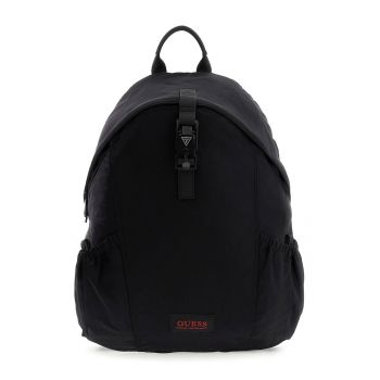 Rucsac uni cu aplicatie logo Dubai - Negru