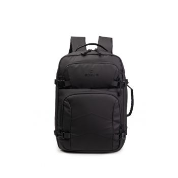 Rucsac uni cu fermoar - Negru