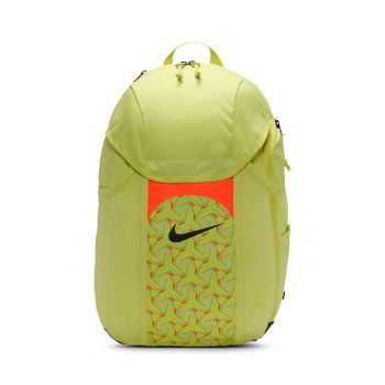 Rucsac unisex cu finisaj rezistent la apa Academy Team - 30L - Galben pai/Portocaliu neon