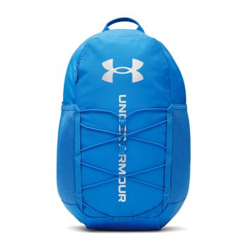 Rucsac unisex cu finisaj rezistent la apa Hustle 6.0 - 26 L - Albastru royal/Alb optic
