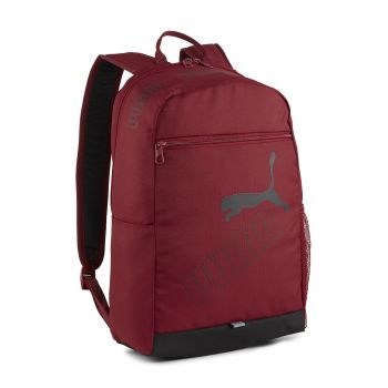 Rucsac unisex cu imprimeu logo si buzunare multiple Phase II - 21 L - Rosu