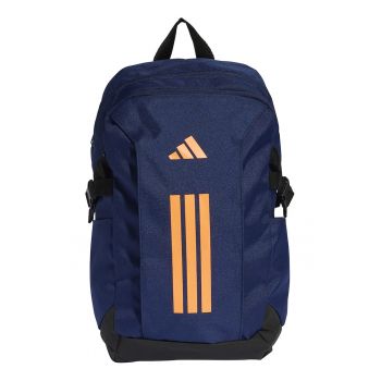 Rucsac unisex cu logo Power VIII - 26.5 L - Portocaliu/Albastru inchis