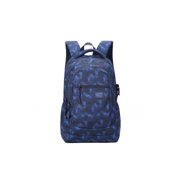 Rucsac unisex cu model - Albastru