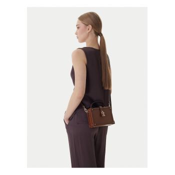 Geanta dama  piele naturala - maro - One Size INTL