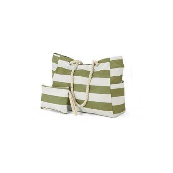 Geanta de Plaja  50x36x26 cm - 46L - Poliester - BZ 5925 - Verde