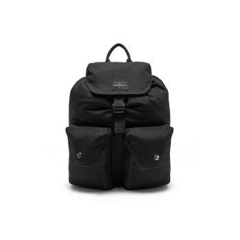 Rucsac barbati -  material textil - negru - Negru