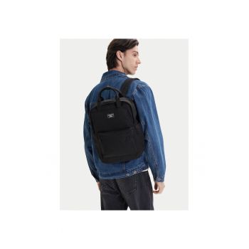 Rucsac barbati -  material textil - negru - One Size INTL