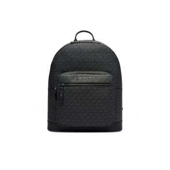 Rucsac barbati -  piele ecologica - negru - One Size INTL
