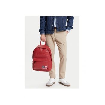 Rucsac barbati -  tkanina - rosu - One Size INTL