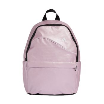 Rucsac cu buzunar exterior Glow - Alb/Lila