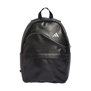 Rucsac cu buzunar exterior Glow - Alb/Negru