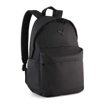 Rucsac cu fermoar si logo ESSENTIALS - Negru stins