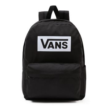 Rucsac cu imprimeu logo supradimensionat Old Skool - 22L - Alb/Negru