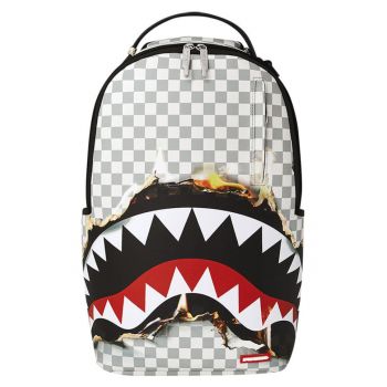 Rucsac cu imprimeu si compartiment pentru laptop