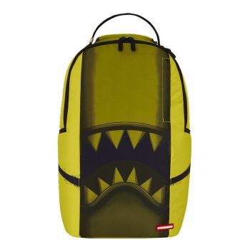 Rucsac  Happy Shark Smile galben 27x45x15cm ergonomic ajustabil