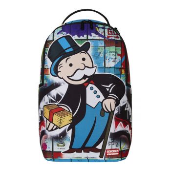 Rucsac  Monopoly Man multicolor 27x45x15cm ergonomic ajustabil