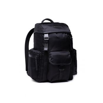 Rucsac  negru - One Size INTL - material textil - compartiment pentru laptop
