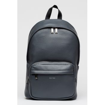 Rucsac rotund cu logo discret Raised - Bleumarin