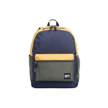 Rucsac Superdry City Pack - albastru inchis/galben - 40x29x13cm