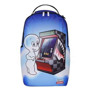 Rucsac unisex Casper Arcade DLXSR albastru 27x45x15cm ergonomic ajustabil