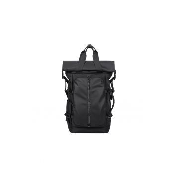 Rucsac unisex cu barete ajustabile Silvanus Pro - Negru