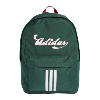 Rucsac unisex cu buzunar frontal Tiro - 27.4 L - Alb/Verde englez