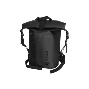 Rucsac unisex cu finisaj impermeabil Stockholm - Negru stins