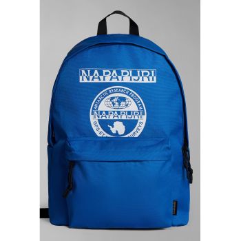 Rucsac unisex cu imprimeu logo - Albastru