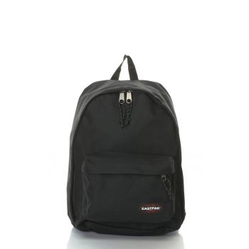 Rucsac unisex cu imprimeu Out of Office - 27 L - Negru