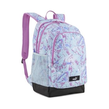 Rucsac unisex cu model Academy - 29 L - Fucsia/Albastru lavanda/Albastru glaciar