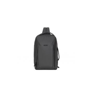 Rucsac unisex cu o bareta Erebus Plus - Negru