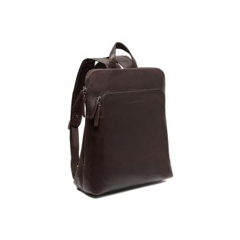 Rucsac unisex piele naturala - 10.5 litri - Fornella - - Maro