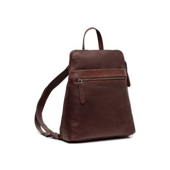 Rucsac unisex piele naturala - 7.3 litri - Linford - - Maro