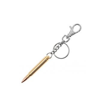 Breloc -  imitatie glont - alama - 6cm