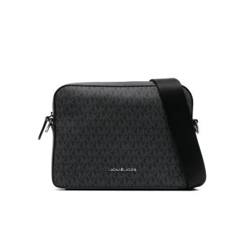 Geanta cross body -  Poliester - Negru