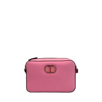 Geanta crossbody eleganta - Roz - 16x23x6